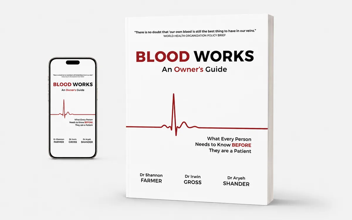 The Blood Works paperback and eBook together